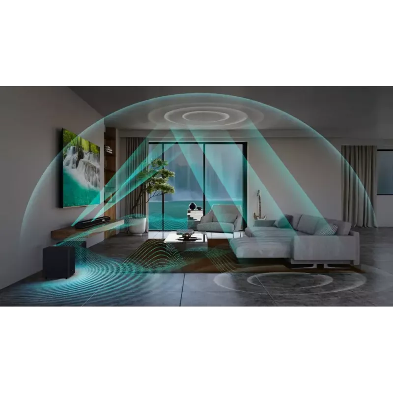 Hisense AX3120G -soundbar 3.1.2-kanavaa 360W RMS