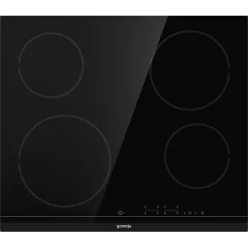 Gorenje ECT641BCSC -keittotaso musta kalusteisiin sijoitettava 60 cm keraaminen keittotaso 4 vyöhykettä