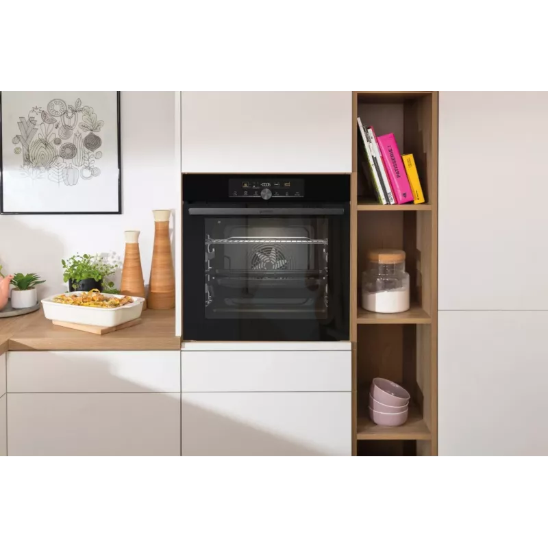 Gorenje BOS6747A01BG 77 L musta