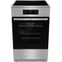 Gorenje 740742 liesi vapaasti seisova liesi sähköliesi vyöhykeinduktio musta, ruostumaton teräs