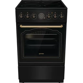 Gorenje GECS5B70CLB vapaasti seisova liesi sähkökeramiikkakeittotasolla musta