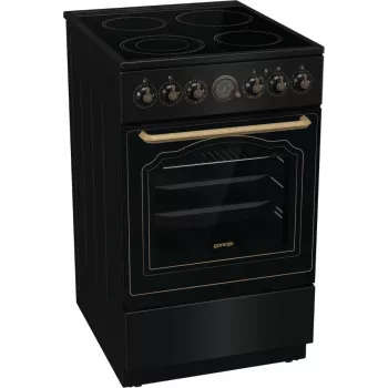 Gorenje GECS5B70CLB vapaasti seisova liesi sähkökeramiikkakeittotasolla musta