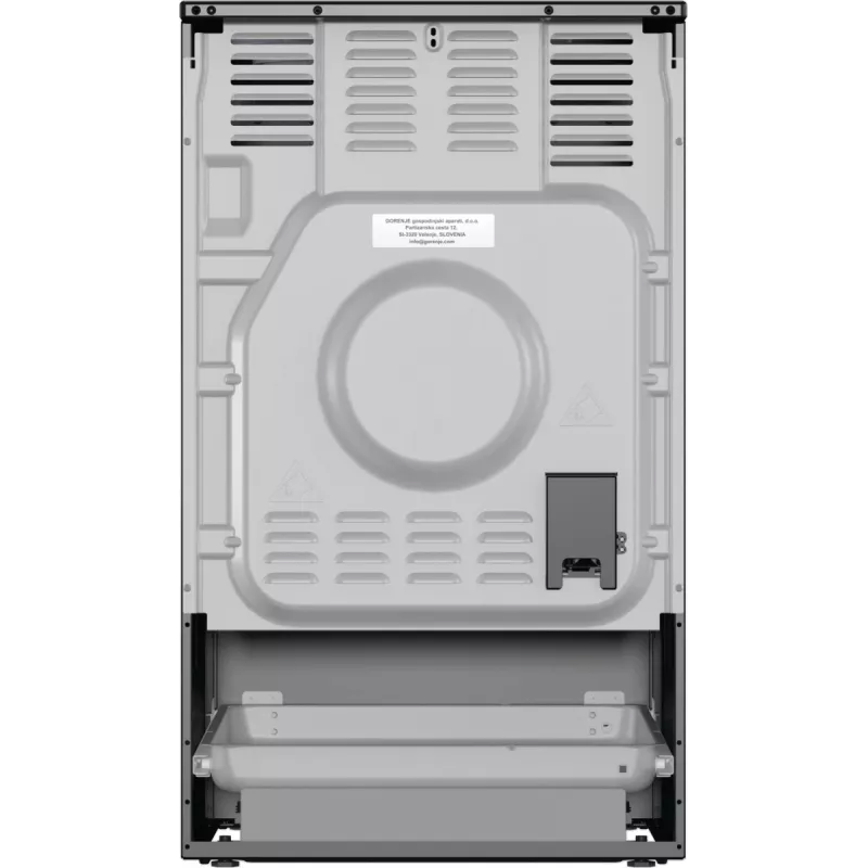 Gorenje GECS5B70CLB vapaasti seisova liesi sähkökeramiikkakeittotasolla musta
