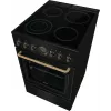 Gorenje GECS5B70CLB vapaasti seisova liesi sähkökeramiikkakeittotasolla musta