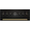 Gorenje GECS5B70CLB vapaasti seisova liesi sähkökeramiikkakeittotasolla musta