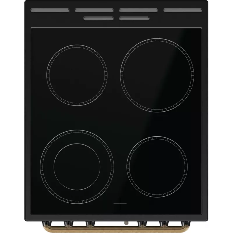 Gorenje GECS5B70CLB vapaasti seisova liesi sähkökeramiikkakeittotasolla musta