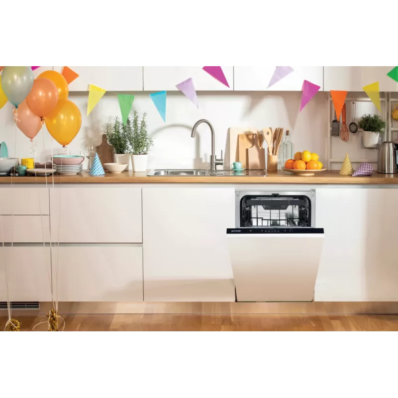Gorenje GV 520 E 10 EB täysintegroitava 11 astiastosarjaa