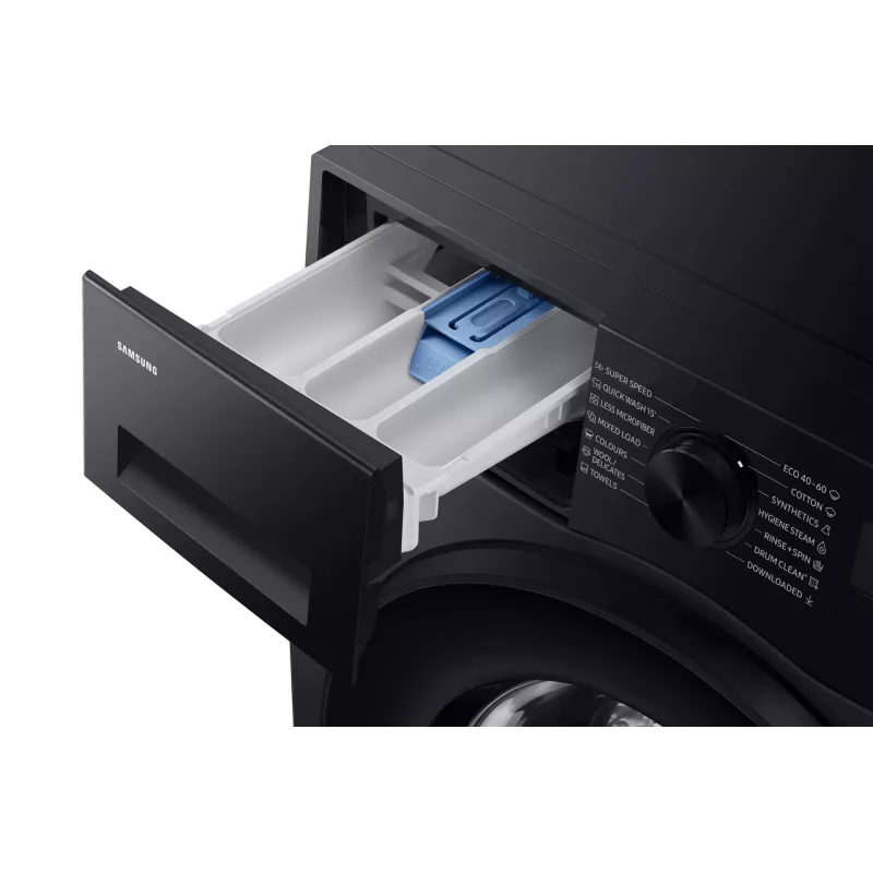 Samsung WW90DG5G34ABLE pesukone etutäyttö 9 kg 1400 kierr./min musta