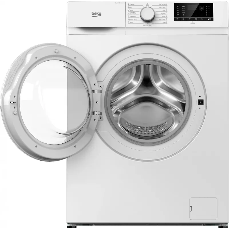 Beko B1WFK2604WEE pesukone etutäyttö 6 kg 1000 kierr./min valkoinen