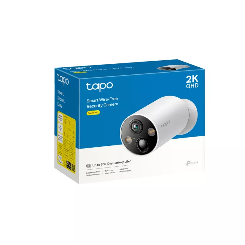 IP-valvontakamera TP-Link Tapo C425 2560 x 1440 ulkokäyttöön