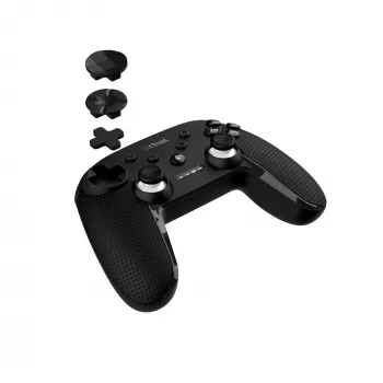 Trust GXT 542 MUTA musta Bluetooth/RF/USB joystick analoginen / digitaalinen Android, Nintendo Switch, PC, Tablet PC, iOS