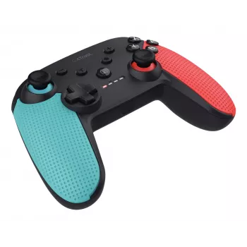 Trust GXT 1246B Muta musta, sininen, punainen Bluetooth-peliohjain Nintendo Switch, Nintendo Switch Lite