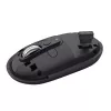 Hiiri TRUST Seron ohut Multi — molempikätinen toimistohiiri, optinen 3200 DPI, RF Wireless + Bluetooth, 7 painiketta, musta