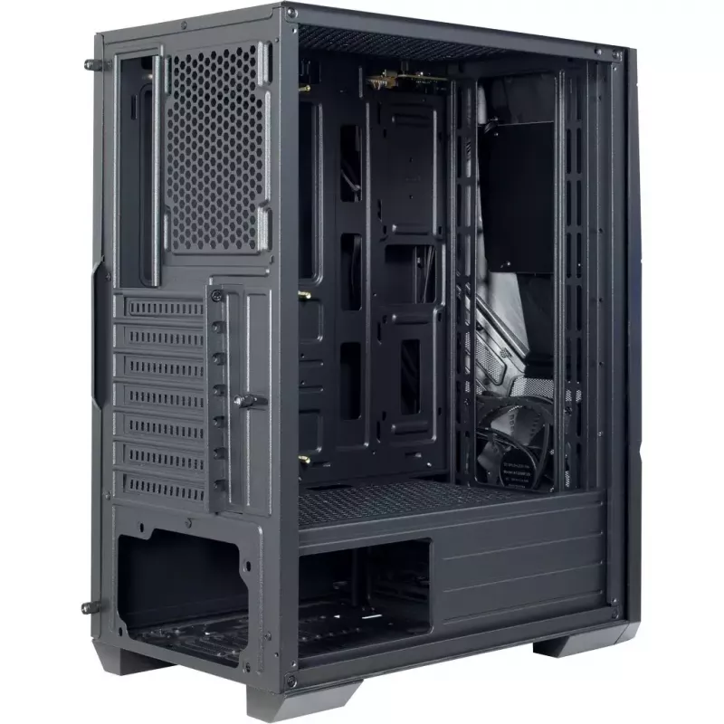 PC-kotelo Inter-Tech IT-3303 HORNET Tower musta