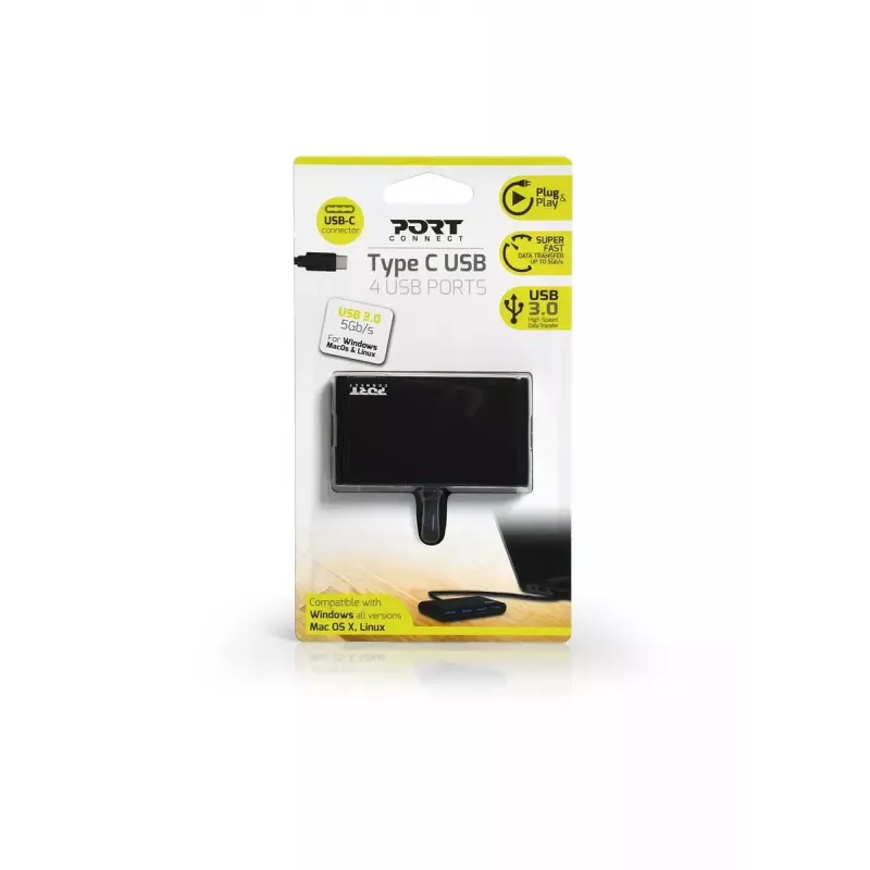 USB-keskitin Port Designs 900123