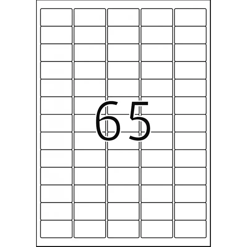 Osoitetarrat Premium HERMA A4 38,1x21,2 mm 6500 kpl