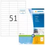 Itseliimautuvat tulostintarrat HERMA Premium A4 70x16,9 mm