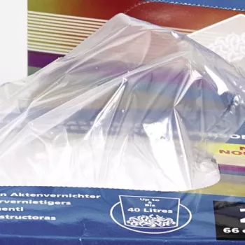 Rexel muoviset jätesäkit leveäsyöttöisille silppureille 175L (100 kpl pakkaus)