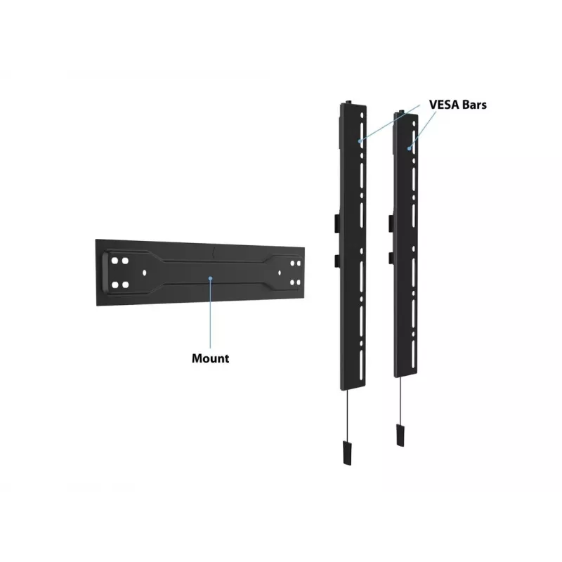 Multibrackets M VESA seinäteline Super ohut Fixed 400 MAX