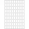 Yleisstarrat HERMA 10x16 mm valkoinen paperi matta käsinmerkintä