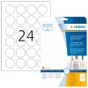 Itseliimautuva tulostustarra HERMA 8023 A4 Ø 40 mm