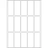 Yleisstarrat HERMA 20x50 mm valkoinen paperi matta käsinmerkintä 480 kpl