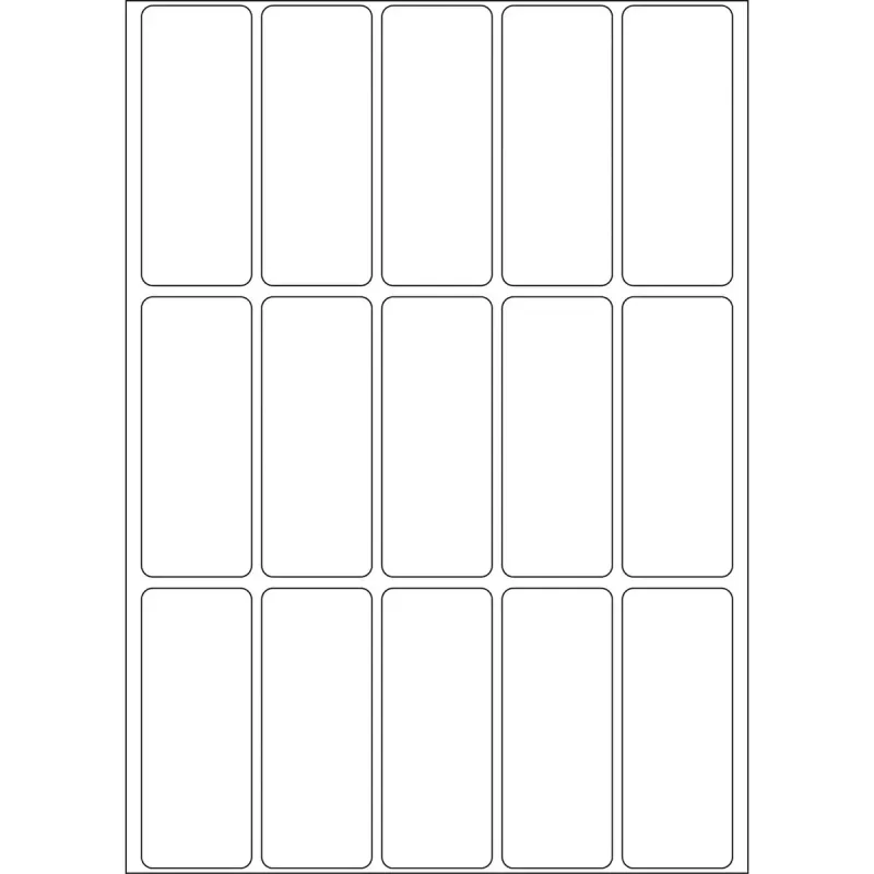 Yleisstarrat HERMA 20x50 mm valkoinen paperi matta käsinmerkintä 480 kpl
