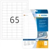 Itseliimautuva tulostintarra HERMA 1625 kpl A4 38,1x21,2 mm