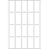 Yleisötarrat HERMA 19x40 mm valkoinen paperi matta käsinmerkintä
