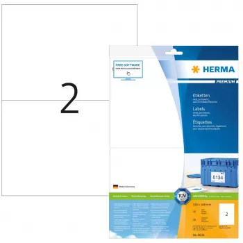 Itseliimautuvat tulostintarrat HERMA Labels Premium A4 210x148 mm