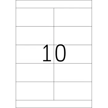 Itseliimautuvat tulostintarrat HERMA Labels Premium A4 105x50,8 mm