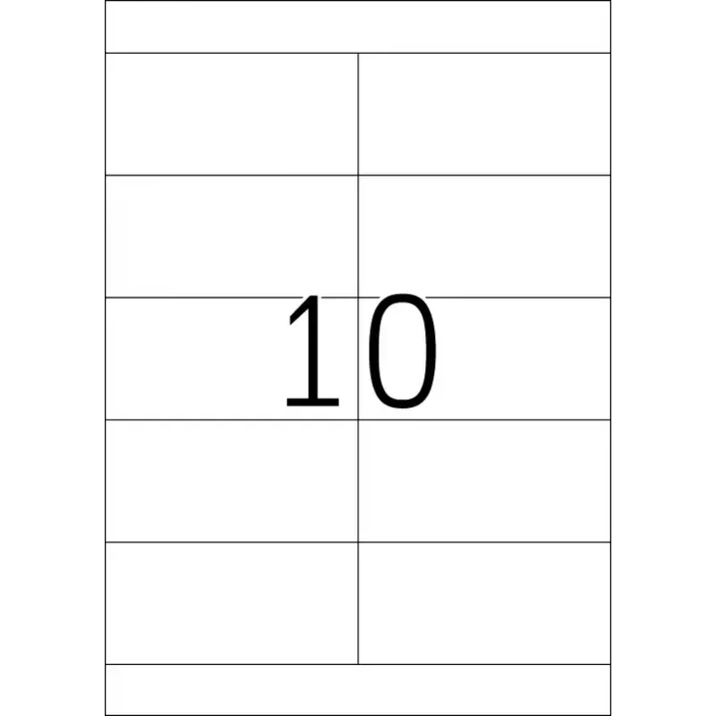 Itseliimautuvat tulostintarrat HERMA Labels Premium A4 105x50,8 mm