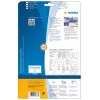 Itseliimautuvat tulostintarrat HERMA pakastetarrat A4 1625 kpl