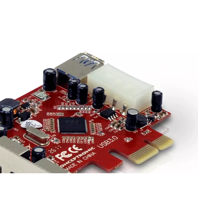 PCI Express -kortti Conceptronic C4USB3EXI 4-porttinen USB 3.0