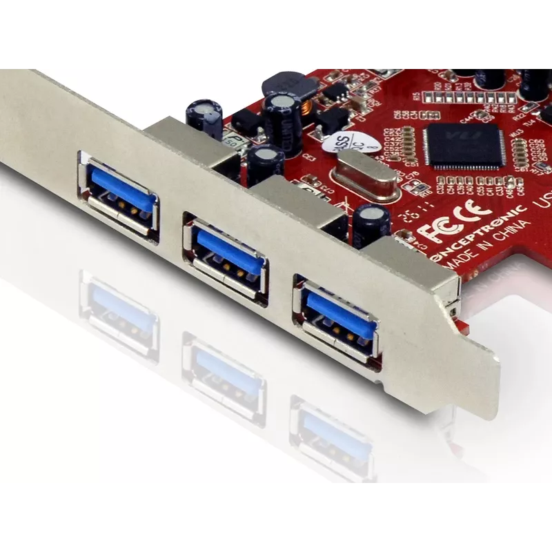 PCI Express -kortti Conceptronic C4USB3EXI 4-porttinen USB 3.0