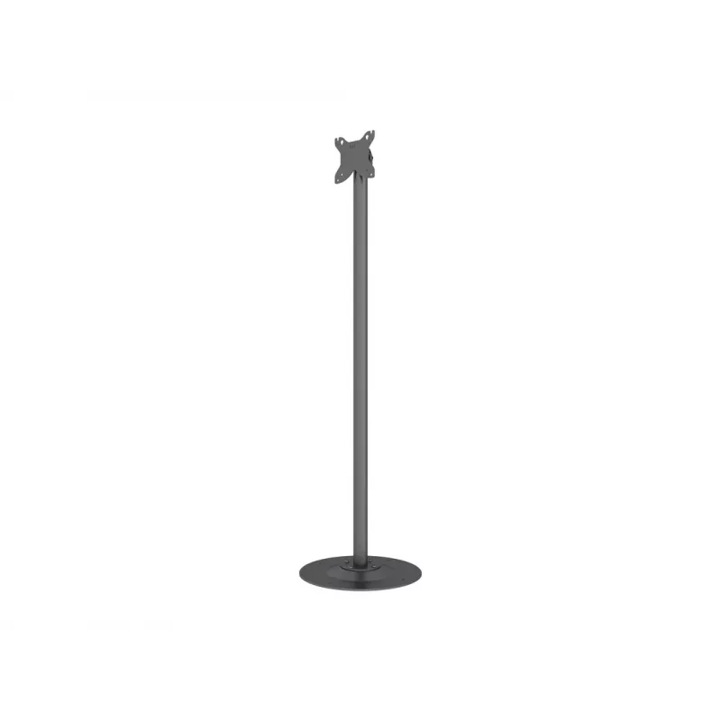 Multibrackets M Pro Series Single Pole Floorbase 10 kg kapasiteetti 17,8-76,2 cm
