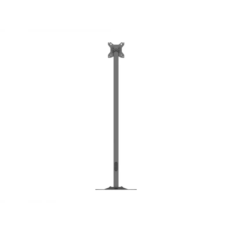 Multibrackets M Pro Series Single Pole Floorbase 10 kg kapasiteetti 17,8-76,2 cm