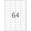 Itseliimautuvat tulostintarrat HERMA Labels Premium A4 48,3x16,9 mm