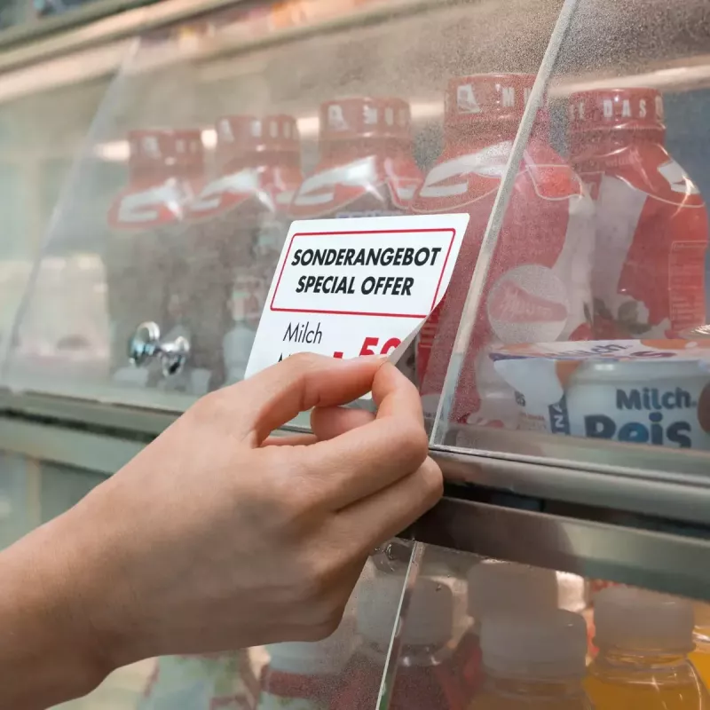 Itseliimautuvat tarrat HERMA 4576 uudelleen irrotettava valkoinen 80 kpl