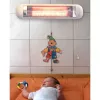 Sähkölämmitin Olympia BS 50 sisäkäyttöön valkoinen 600 W