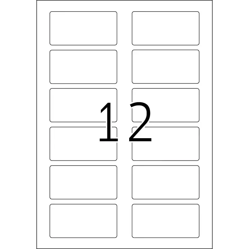 Itseliimautuva tulostintarra HERMA QR-kooditarrat 9643