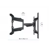 Full Motion kaksoisnäytön teline Multibrackets M VESA Flexarm XL