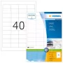 Itseliimautuvat tulostintarrat HERMA Labels Premium A4 48,5x25,4 mm