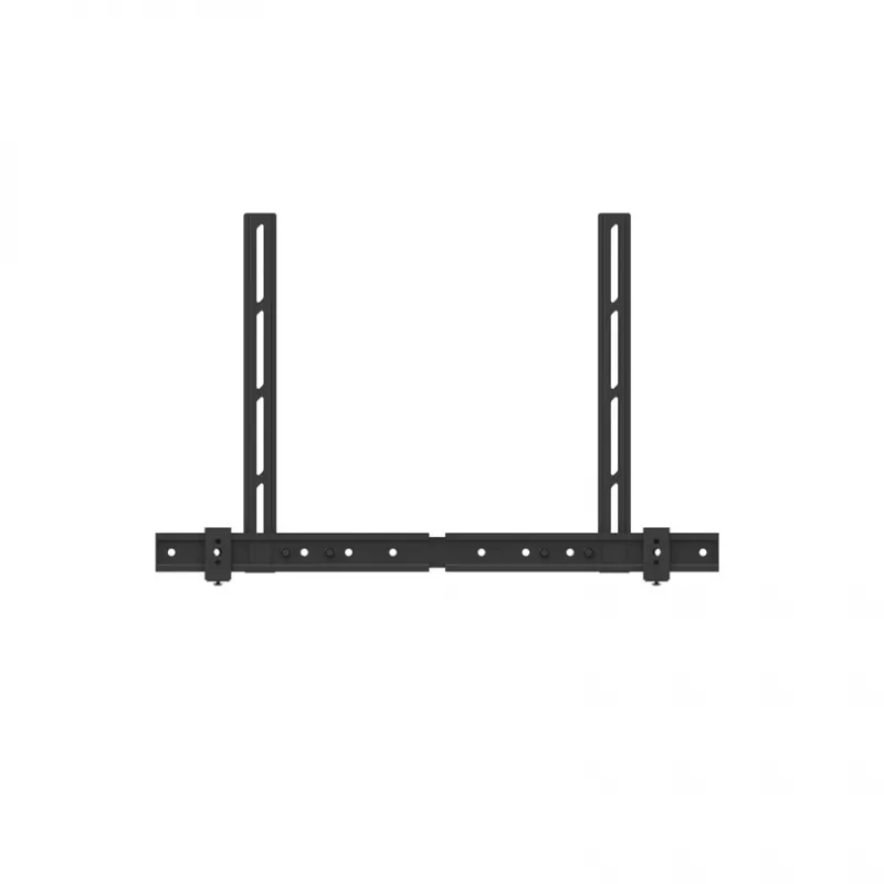 Multibrackets M Universal soundbar-teline 55–110 tuumaa musta 10 kg