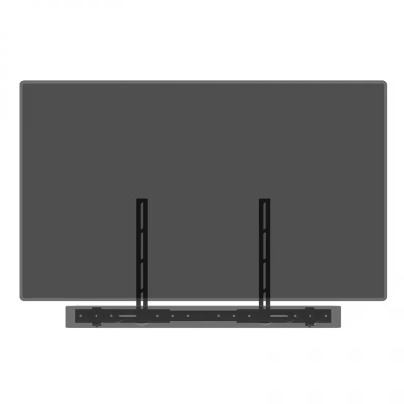 Multibrackets M Universal soundbar-teline 55–110 tuumaa musta 10 kg