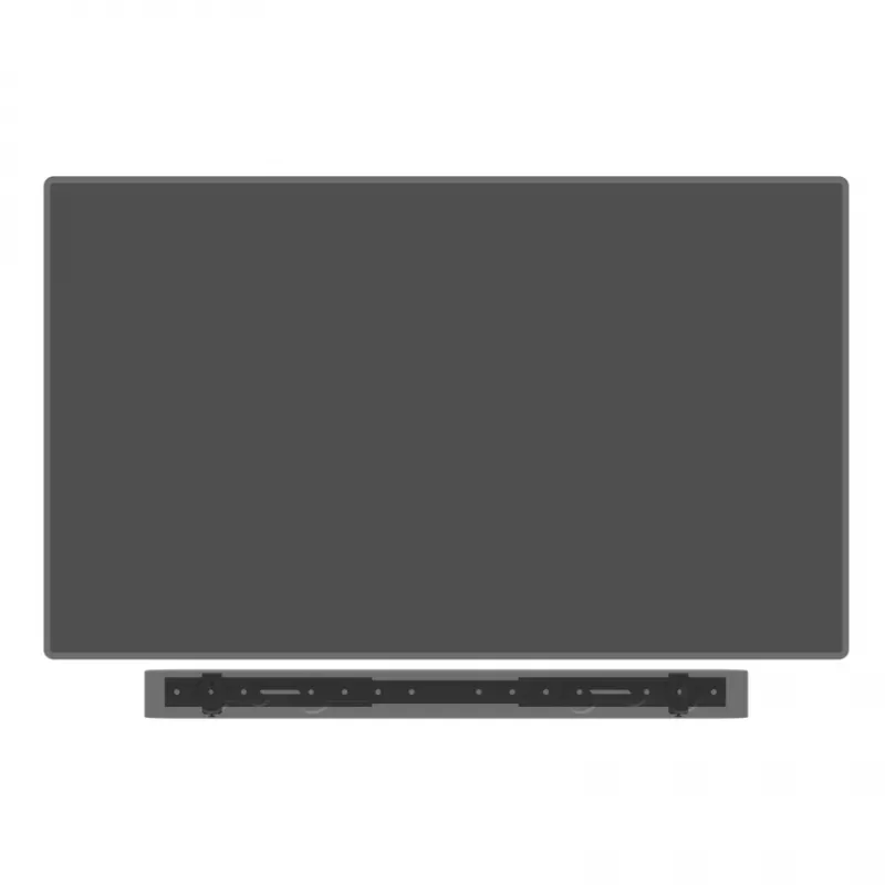 Multibrackets M Universal soundbar-teline 55–110 tuumaa musta 10 kg