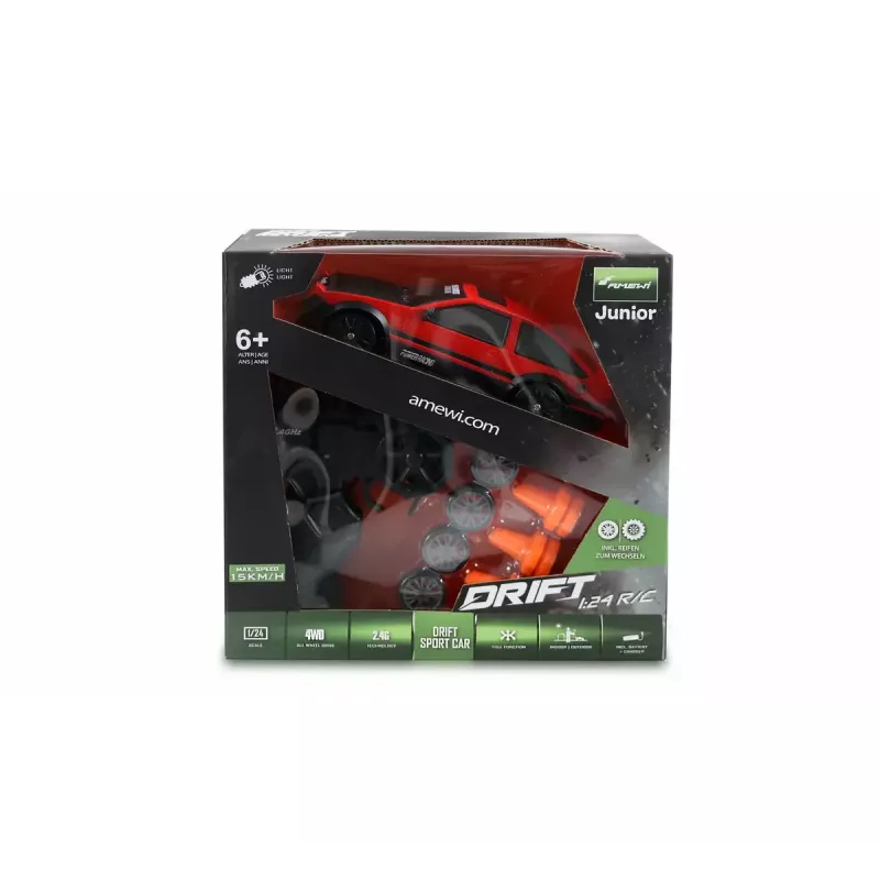Kilpa-auto Amewi Drift kauko-ohjattava malli 1:24