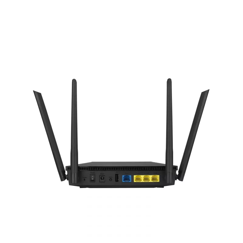 ASUS RT-AX53U WLAN-reititin Gigabit Ethernet dual-band (2,4 GHz / 5 GHz) musta