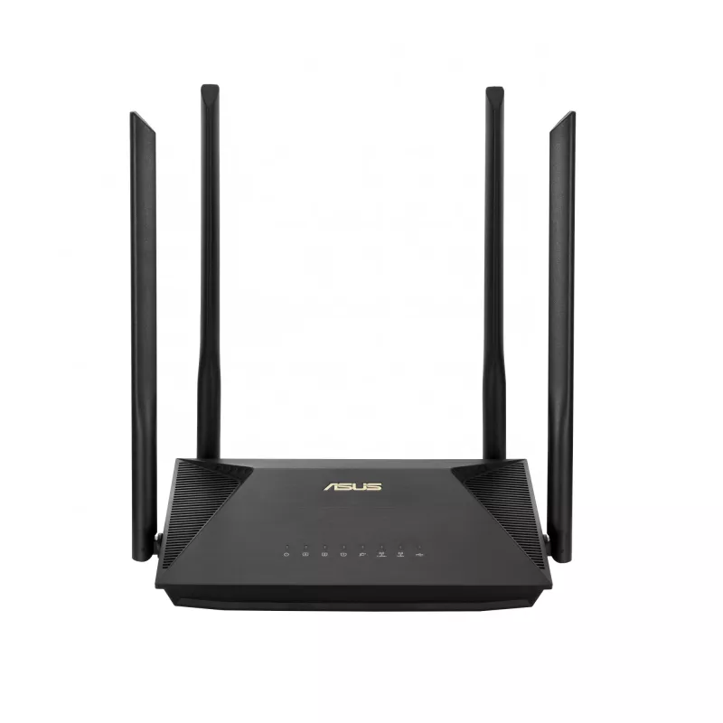 ASUS RT-AX53U WLAN-reititin Gigabit Ethernet dual-band (2,4 GHz / 5 GHz) musta