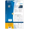 Itseliimautuva tarra tulostimeen HERMA 5116 A4 49x10 mm 1500 kpl